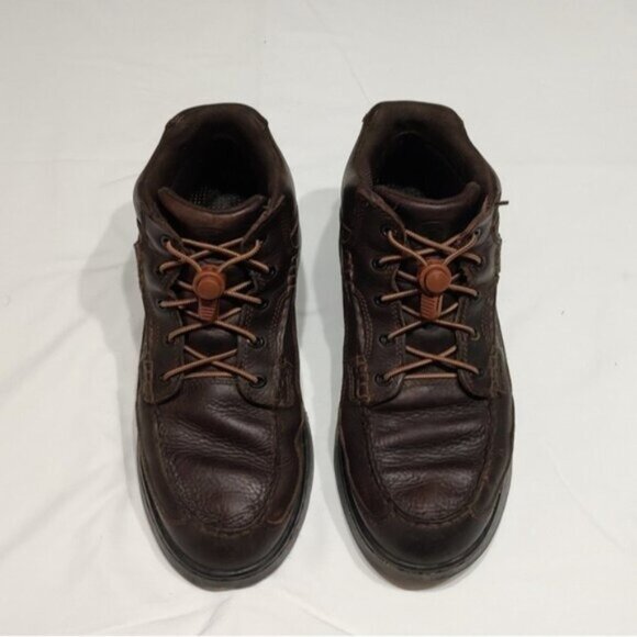 Red Wing Irish Setter Dark Brown Leather Work Boots 9 - Picture 3 of 14